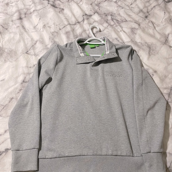 Hugo boss half button down sweatshirt - Picture 1 of 3